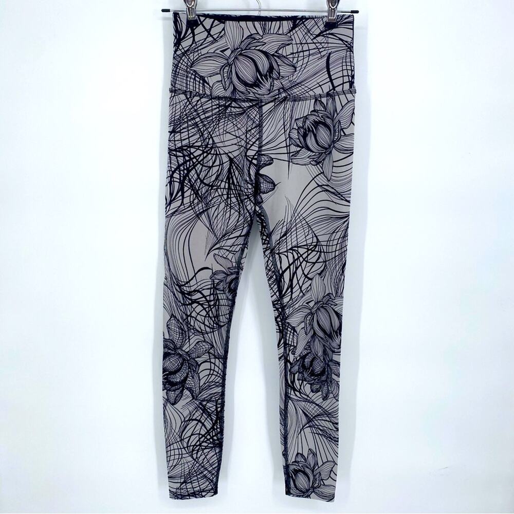 Beyond Yoga Leggings Floral 7/8 Length Active Athleisure Running Small